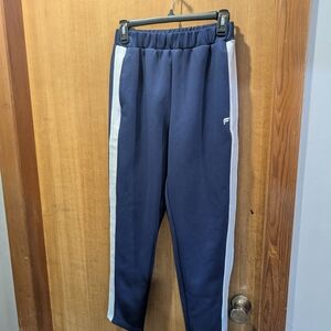 Fabletics Navy Blue Active Top with Branded Neck Tag